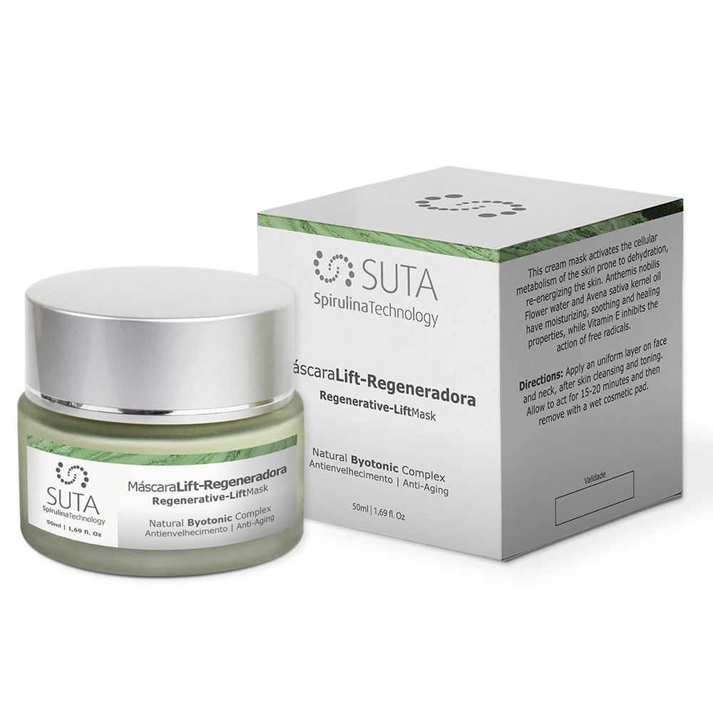 SUTA-Spirulina_Anti-Aging_Mascara-Lift-Regeneradora_50ml Máscara Lift-Regeneradora - Image 1