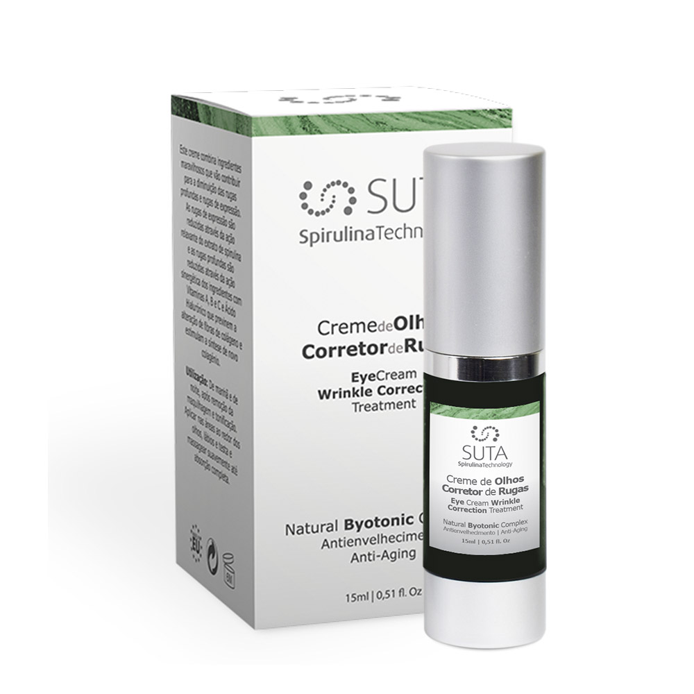 SUTA-Spirulina_Anti-Aging_Creme-de-Olhos-Corretor-de-Rugas_15ml Creme de Olhos Corretor de Rugas - Image 1