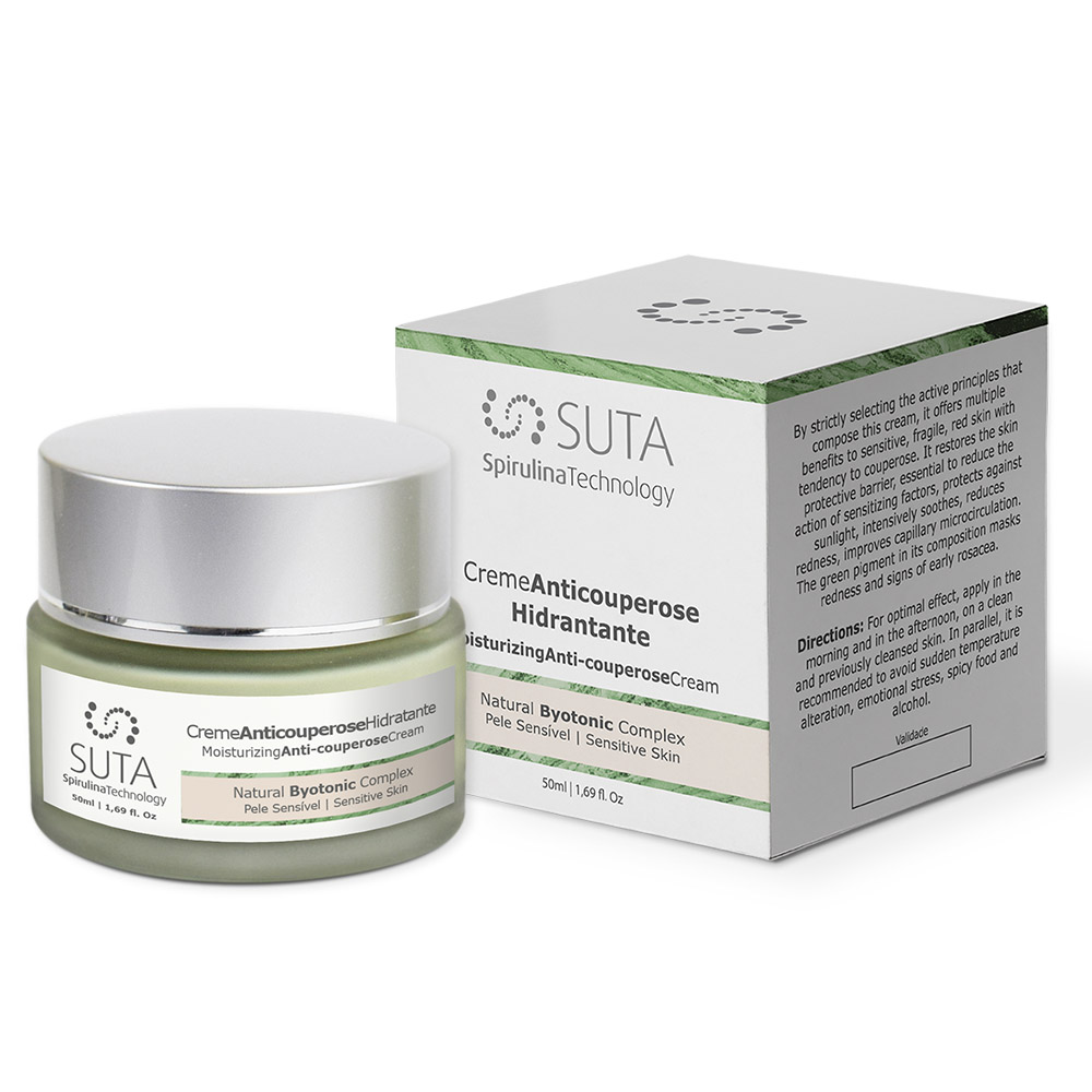 SUTA-Spirulina_Pele-Sensivel_Creme-Anticouperose-Hidratante_50ml Creme Anti-Couperose Hidratante - Image 1