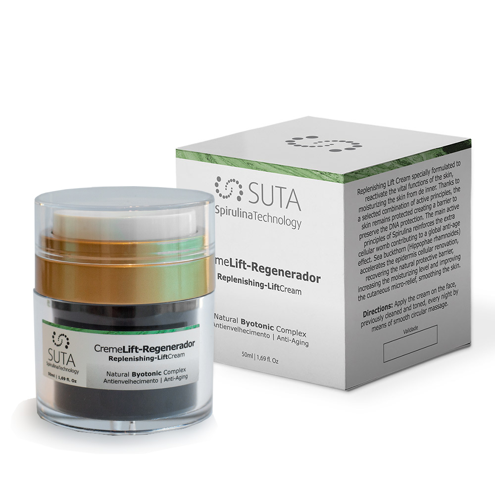SUTA-Spirulina_Anti-Aging_Creme-Lift-Regenerador_50ml_novo Creme Lift-Regenerador - Image 1